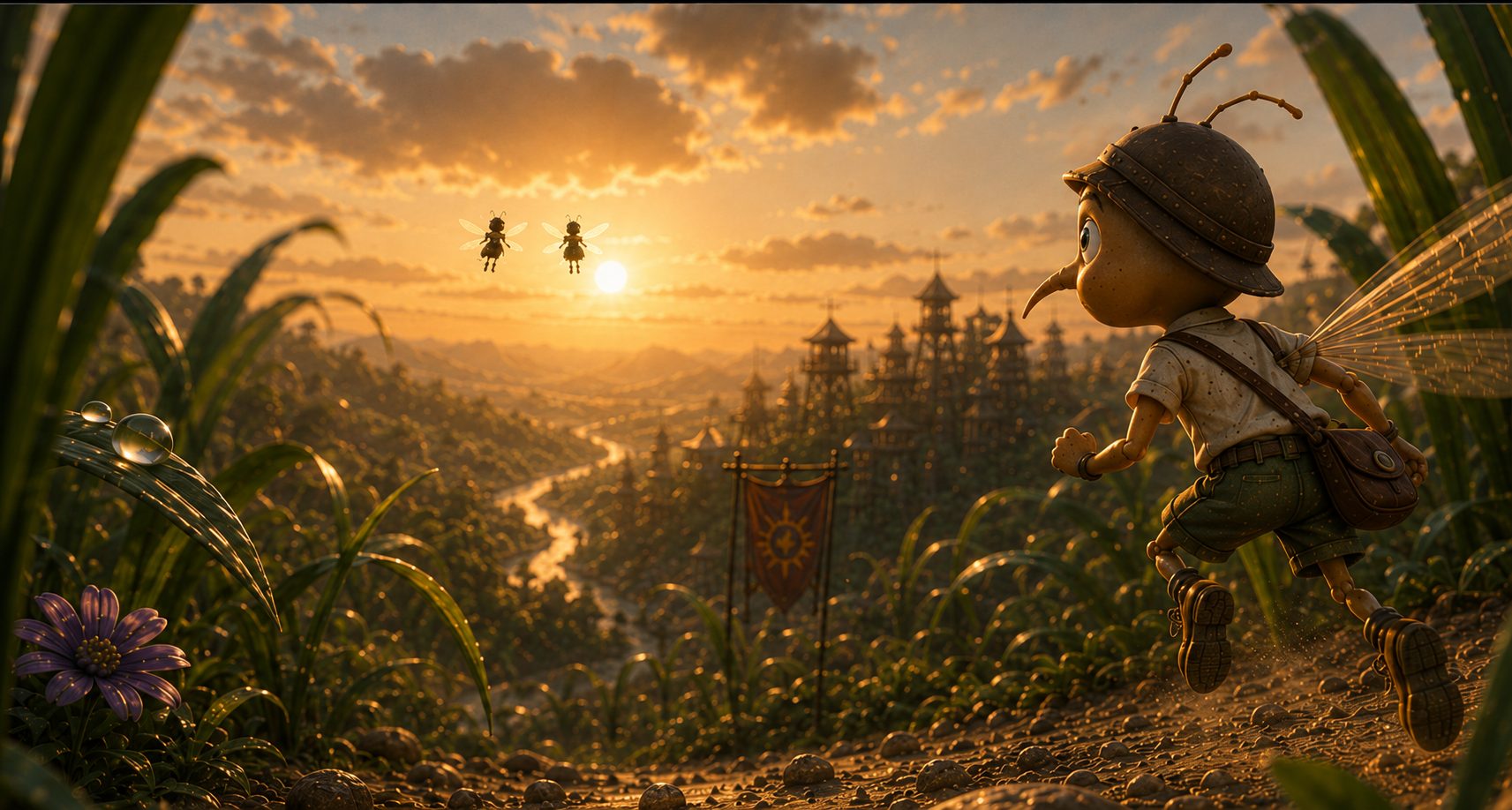 The last gathering, Amos Kito storyboard frame